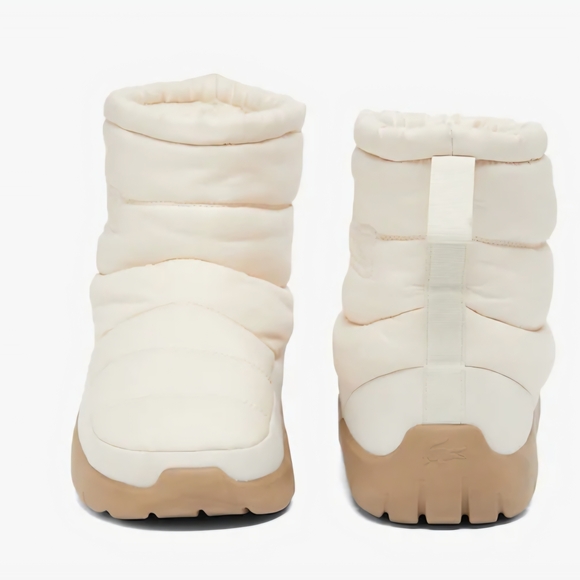 LACOSTE OFF WHITE/LT BRN SERVE SLIPPER MID BOOT US 9/UK8/EU42 main image 5